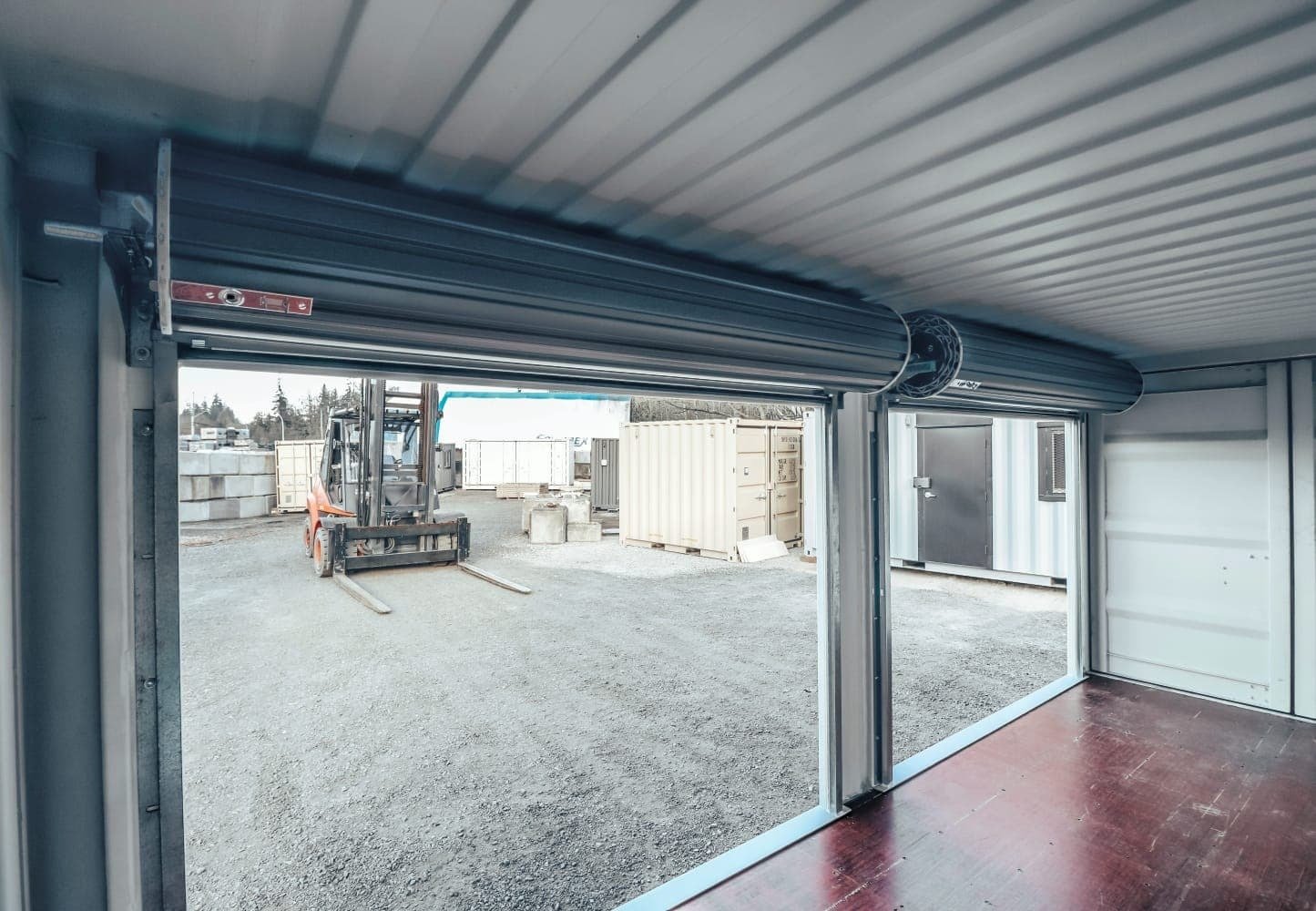 20ft Double Roll Up Side Doors Container - Image 4