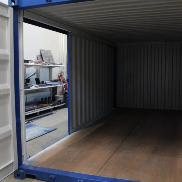 20ft Hi Cube Container (9′ 6″ high) suitable for IBC storage Sliding Door - Image 2