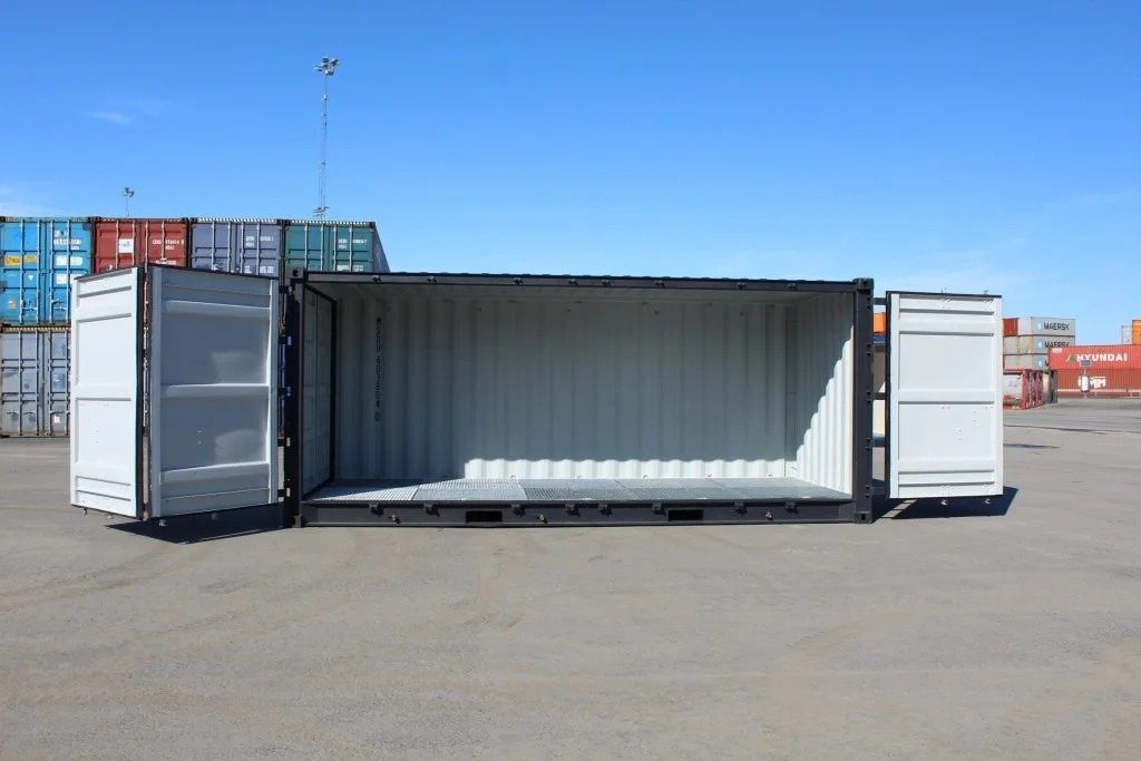 20ft High Cube Container – Hazardous Waste Container, Side opening (9ft 6′ high)