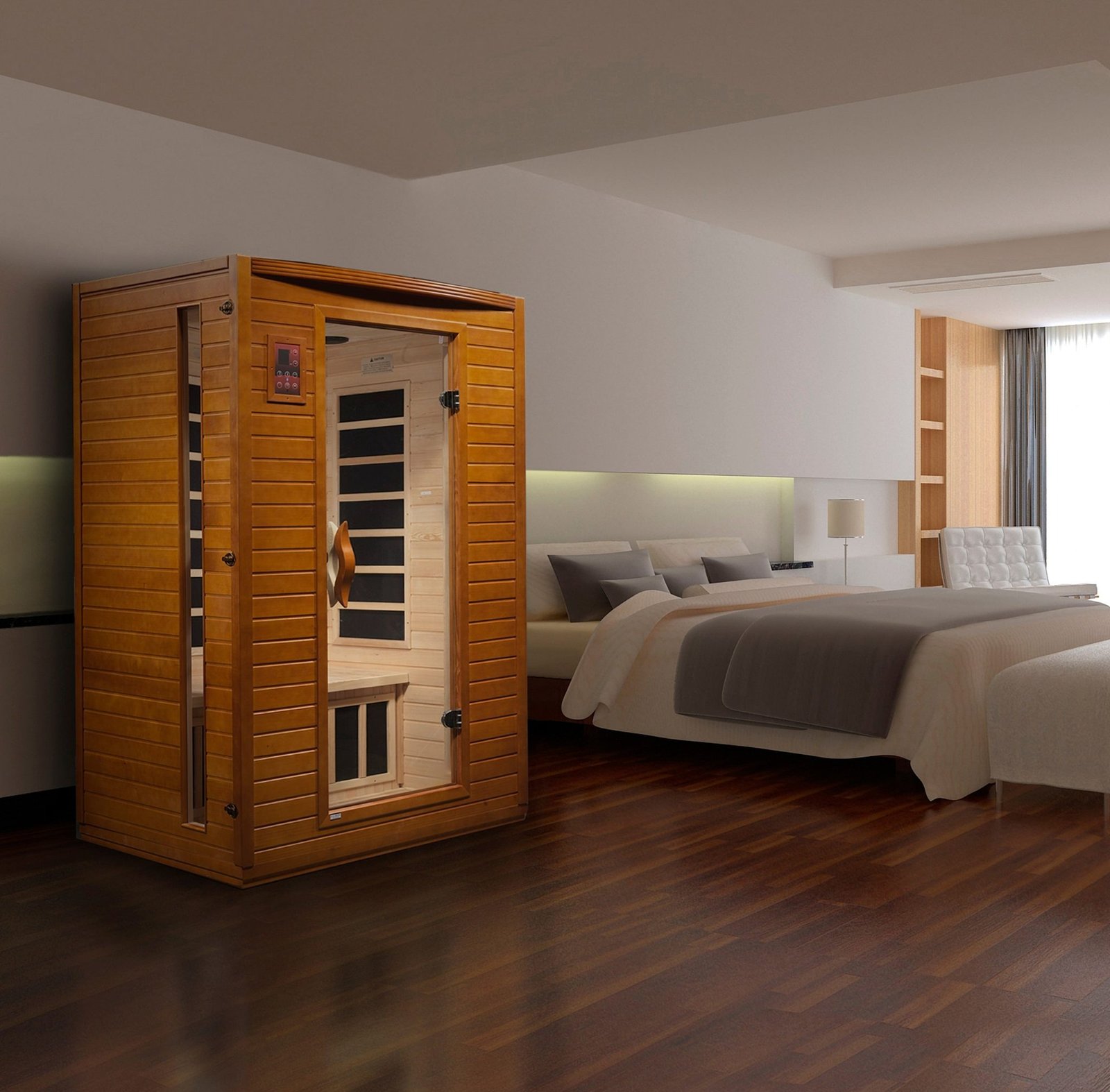 Dynamic “Versailles” 2 Person Low EMF Far IR Sauna - Image 4