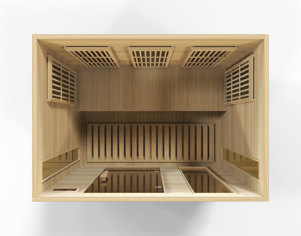 Maxxus 3 Person Low EMF FAR IR Sauna - Image 7