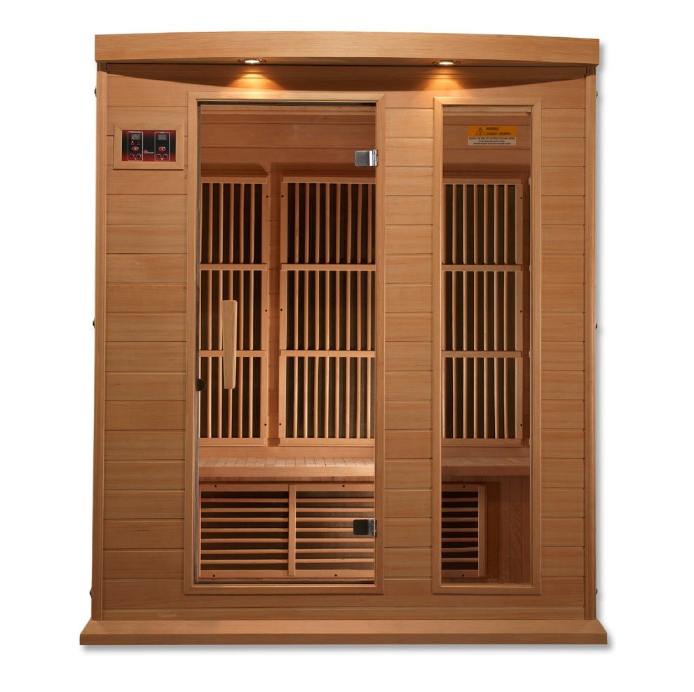 Maxxus 3 Person Low EMF FAR IR Sauna - Image 4